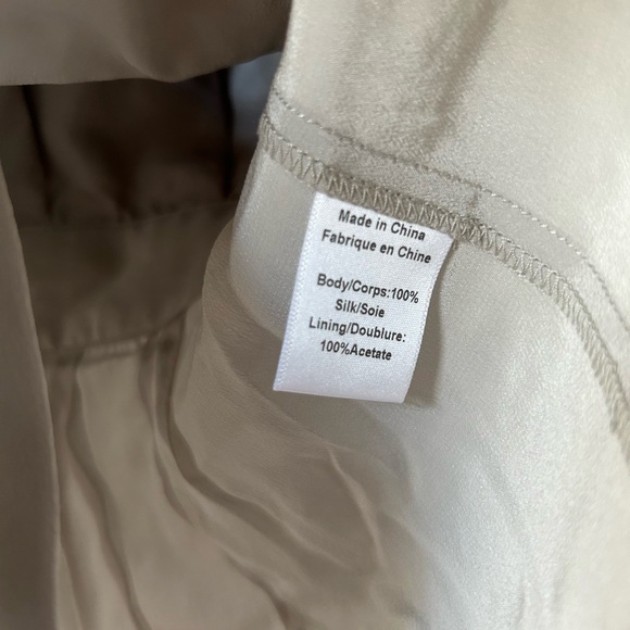 Left on Houston light grey lightweight silk jacket - Picture 4 of 5